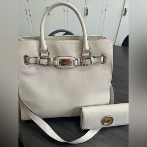 Michael Kors purse with matching wallet